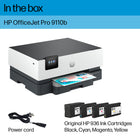 Imprimante jet d’encre couleur sans fil OfficeJet Pro 9110b de HP-Configurez, intégrez et gérez rapidement les imprimantes avec cette solution à un seul pilote