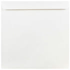 JAM Paper Enveloppes carrées standard à fermeture gommée, 9 x 9 po, blanc, 1000/pqt-Blanc