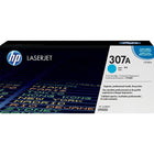 HP 307A (CE741A) Cartouche de toner HP LaserJet cyan d’origine-Couleurs : Cyan