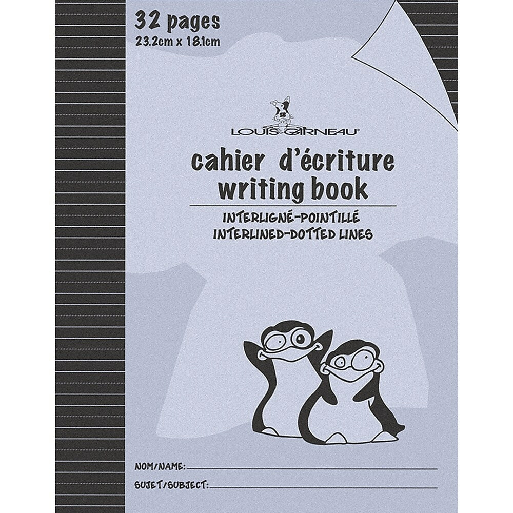 Louis Garneau Cahier d'écriture pointillé et interligné Louis Garneau®
