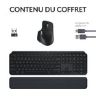 Logitech - MX Keys S Combo - Clavier et Souris Sans Fil Performants avec Repose Poignet-9