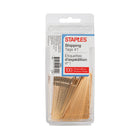 Staples - Étiquettes d'expédition - 2 3/4 po x 1 3/8 po - manille - Paquet de 100-Attachez les étiquettes d'expédition aux paquets - identification rapide et facile