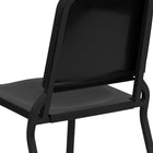 Flash Furniture – Chaise d’orchestre empilable à haute densité série HERCULES, noir-Le siège texturé assure une assise sûre