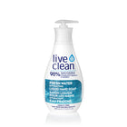 Live Clean - Savon liquide régénérateur, 500 ml, Fresh Water (32112)-Le savon liquide hydratant pour les mains Fresh Water est un mélange parfait de vitamines A et E, de panthénol et de plantes certifiées biologiques de romarin et camomille