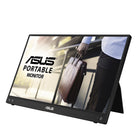 ASUS Zenscreen MB16ACV - Moniteur portable 15,6 PO, USB, Full HD, IPS-Doté d’une solution de signal hybride qui prend en charge la transmission d’alimentation et de vidéo, et qui permet la compatibilité avec n’importe quel ordinateur portable avec un port USB de type C ou de type A.