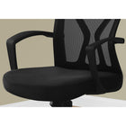 Monarch Specialties - 7339 Chaise De Bureau - Pivotant - Bureau - Travail - Métal - Noir-Capacité de poids : 300 lb