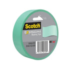 Scotch® – Ruban de masquage Expressions, 24 mm x 18,2 m, vert menthe-Fini papier, facile à déchirer