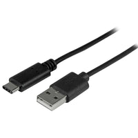 StarTech.com - Câble USB-C à USB-A, M/M, 1 m (3 pi), USB 2.0-Connexions simples à travers un connecteur réversible USB Type-C, qui se branche sur votre appareil avec l’un ou l’autre des côtés vers le haut