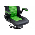 Brassex - Chaise de jeu Nasir, noir/vert-8