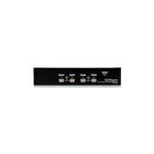 StarTech  Commutateur KVM USB 1U à châssis avec OSD, 4 ports-Affichage à l’écran permet de renommer les ordinateurs connectés pour faciliter l’identification et offrir une sécurité par mot de passe par port