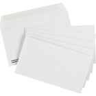 Staples - Enveloppes blanches de première qualité n° 8, 3 5/8 po x 6 1/2 po, bte/500 - avec colle-Ouverture au bout ; rabat à bord bien gommé  