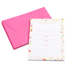 Mara-Mi - Invitations - 5 x 7 - Confettis - Paquet de 20-20 cartes muettes, 20 enveloppes