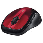 Logitech - Souris San fil M510 - Rouge-La longevite des piles de deux ans elimine les desagrements lies au changement des piles. Le bouton de marche/arrêt vous permet d'economiser de l'energie, le mode de veille intelligent permet d'ameliorer la longevite des piles et le temoin lumineux vous permet d'eviter les mauvaises surprises.