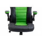 Brassex - Chaise de jeu Nasir, noir/vert-7