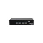 StarTech  Commutateur KVM USB DisplayPort avec audio, 4 ports-Compatible avec les adaptateurs mini DisplayPort, convient donc à la connectivité MacBook d’Apple