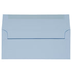 JAM Paper Enveloppes livret pour invitations avec fermeture gommée, 4 1/8 x 9 1/2 po, bleu poudre, 1000/paquet-Taille : nº 10 (4 1/8 x 9 1/2 po)