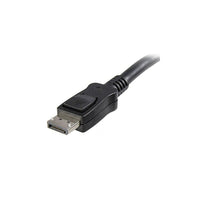 StarTech  Câble DisplayPort 1.2 avec loquets 6 pi M/M, DisplayPort 4K-Évite les déconnexions accidentelles grâce aux connecteurs à loquets