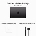 Apple - MacBook Pro 14 po - M3 Pro - 18 Go - 512 Go SSD - Noir infini - Français-Sécurité avancée - Chaque Mac intègre des technologies de chiffrement, de puissantes protections antivirus et un système de pare-feu robuste. Des mises à jour de sécurité gratuites aident aussi à renforcer ses défenses.