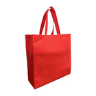 Reliabag - Sacs à poignée non tissée - 15,5 x 6 x 15,5 - Rouge - Paquet de 200-Réutilisabilité : les sacs pour t-shirts non tissés sont conçus pour être réutilisables